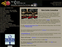 Tablet Screenshot of newcenterconsulting.com
